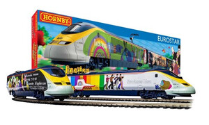 Hornby The Beatles Yellow Submarine Eurostar Train Set R1253M