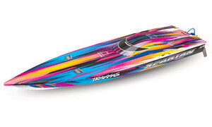 Traxxas Spartan Brushless RC Boat Pink 57076-4P