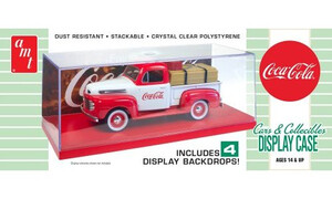AMT Models Cars and Collectibles Display Case Coca-cola AMT1199
