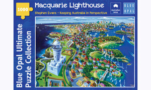 Blue Opal Stephen Evans Macquarie Lighthouse 1000pc BL02124-C