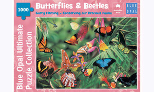 Blue Opal Garry Fleming Butterflies & Beetles 1000pc BL02125-C