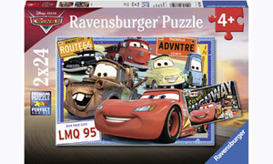 Ravensburger Disney Two Cars Puzzle 2x24 pieces RB07819-6