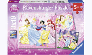 Ravensburger Disney Snow White Puzzle 3x49 pieces RB09277-2