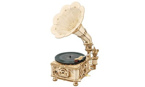 Robotime Mechanical Gear Classical Gramophone ROBLKB01