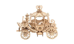 Robotime Classical 3D Wooden Pumpkin Cart ROBTG302