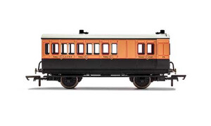 Hornby LSWR, 4 Wheel Coach, Brake 3rd Class, 179 - Era 2 R40063