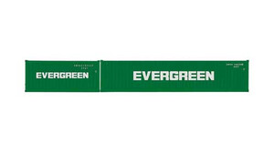 Hornby Evergreen, Container Pack, 1 x 20 and 1 x 40 Containers - Era 11 R60042