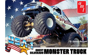 AMT Models USA-1 Chevy Silverado Monster Truck AMT1252