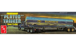 AMT Models Fruehauf Plated Tanker Trailer AMT1239