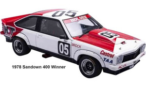 Classic Carlectables 1:18 Holden A9X Torana 1978 Sandown 400 Winner 18764