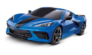 Traxxas Corvette Stingray 4-TEC RC Car Blue 93054-4BLUE