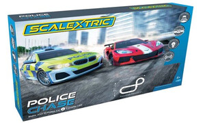 Scalextric Police Chase Slot Car Set C1433S
