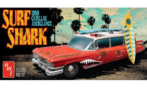 AMT Models Surf Shark 1959 Cadillac Ambulance AMT1242