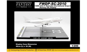  Fantasy Wings 1/200 John F. Kennedy International Airport RWY 22L Display Stand FWDPSC2010