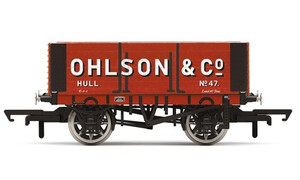 Hornby 6 Plank Wagon, Ohlson + Co - Era 3 R60096