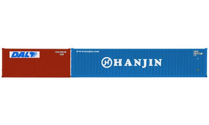 Hornby DAL & Hanjin, Container Pack, 1 x 20' and 1 x 40' Containers - Era 11 R60128