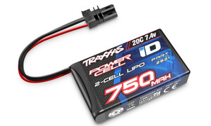 Traxxas 750mah 7.4v 2-cell 20c Lipo Battery 2821