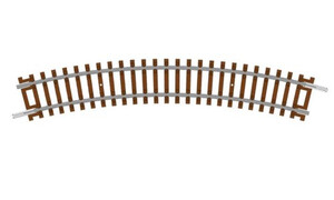 Hornby Curve - 1st Radius 30° 267mm TT8003