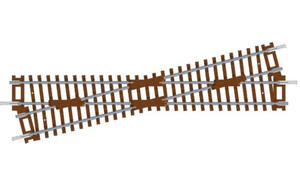 Hornby Diamond Crossing Right Hand 166mm TT8018