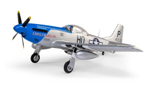 E-flite P-51D Mustang 1.2m BNF Basic with AS3X and SAFE Select “Cripes A’Mighty 3rd” EFL089500