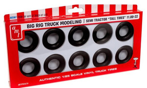 AMT Models Semi Truck Tall Tyres AMTPP028