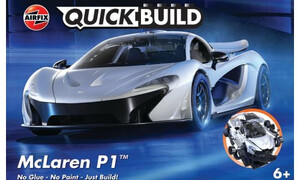 Airfix QUICKBUILD McLaren P1 - White J6028