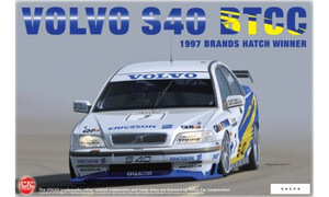 NuNu 1/24 Volvo S40 BTCC 1997 Brands Hatch Winner NU-24034