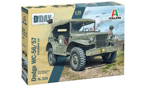 Italeri Dodge Wc56 Command Car 0228S