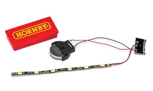 Hornby Maglight Lighting Unit for 4/6 Wheel Coaches R7338