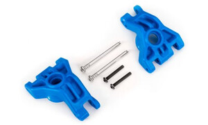 Traxxas Extreme Heavy Duty Rear Stub Axle Carriers Blue 9050X