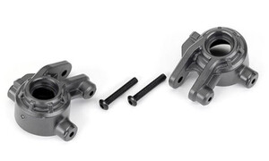 Traxxas Extreme Heavy-Duty Steering Blocks Gray 9037-GRAY