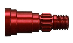 Traxxas Red-Anodized Aluminum Stub Axle 7768R