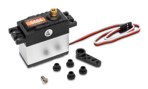 Spektrum S664 Standard Waterproof Metal Gear Servo 25T SPMS664