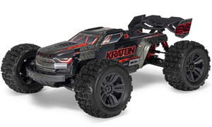 Arrma 1/8 Kraton 6S EXB 4x4 RTR Brushless Speed Truck, Black ARA8708V6T1