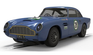Scalextric Aston Martin DB5 - Blue / Yellow - Historic GT Racing C4599