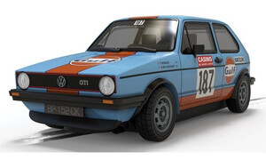 Scalextric Volkswagen Golf - Gulf Edition C4609