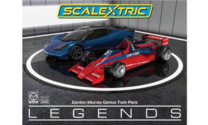 Scalextric Gordon Murray Design Genius - Twin Car Pack C4601A