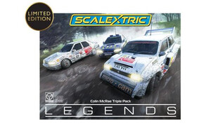 Scalextric Colin McRae - Triple Car Pack C4612A