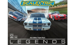 Scalextric Ken Miles - Triple Car Pack C4619A