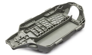 Traxxas Jato 4X4 Low-CG Chassis, Grey 7422-GRAY