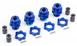 Traxxas 17mm Aluminum Splined Hex Hubs 9086