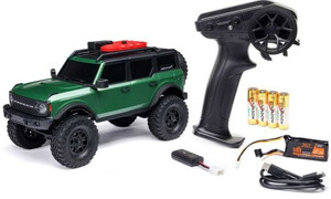 Axial 1/24 SCX24 Ford Bronco 4X4 RTR Brushed Rock Crawler,Green AXI00006V2T5
