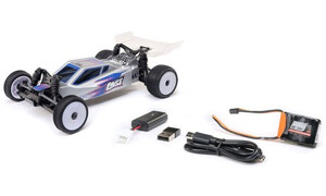 Losi Micro-B 2WD Buggy RTR - Silver LOS00007T2