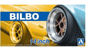 Aoshima Bilbo 14 Inch Wheel Set A005375