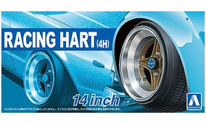 Aoshima Racing Hart(4H) 14 Inch Wheel Set A005377