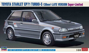 Hasegawa 1/24 Toyota Starlet EP71 Turbos 3door Late Version Superlimited H20473
