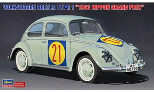 Hasegawa  1/24 Volkswagen Beetle Type 1 - 1963 Nippon Grand Prix Model Car H20623