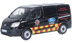 Oxford Diecast Ford Transit Custom Essex Fire & Rescue Service 76CUS009