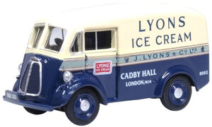 Oxford Diecast Morris J Van Lyons Ice Cream 76MJ013