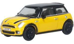 Oxford Diecast New Mini Yellow 76NMN008